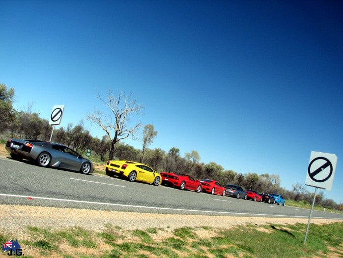 Exotics On Road. Re: Exotics in the Outback