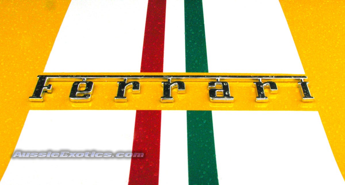 Ferrari Logo Wallpaper. Ferrari Logo Badge Script