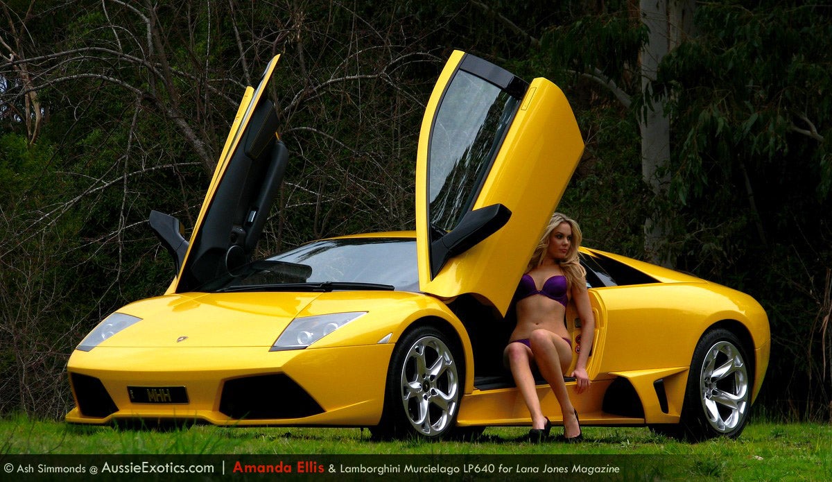 The Best Of Automotive: Lamborghini Girl