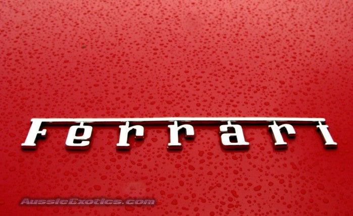 Ferrari Badge Script Ferrari National Rally 2007 Lake Crackenback Resort 