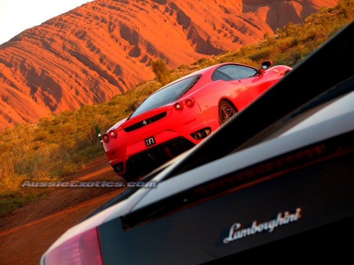 Eitob Eitob06 Outback Ferrari F430 Uluru Lamborghini Gallardo Wallpaper