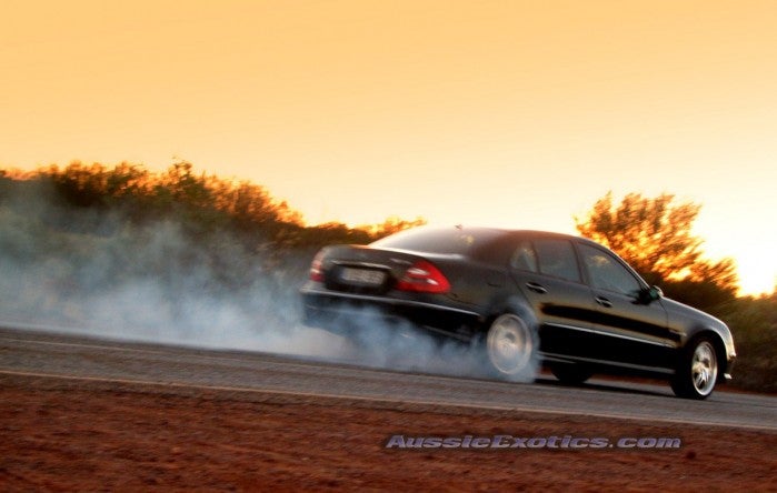 Eitob Eitob06 Outback Mercedes Benz E55 Amg Wallpaper Burnout