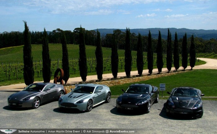 Aston Martin Vantage V12 White. V12 Vantage