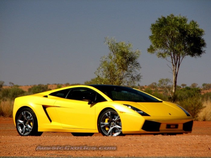 lamborghini wallpaper yellow. Wallpaper Lamborghini Gallardo