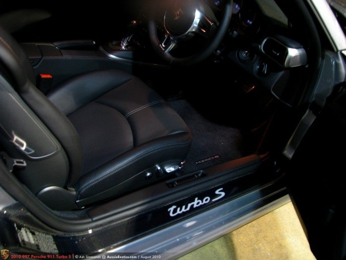 Interior Porsche 997 Turbo S Kickplate Mhh's 2010 Ashsimmonds