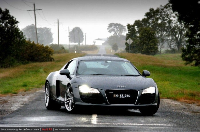 black audi r8 wallpaper. Audi R8 R-Tronic wallpaper