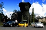 Cars Lap of Tasmania 2007: Sports cars at the Giant Koala Cars Lap of Tasmania 2007: Sports cars at the Giant Koala