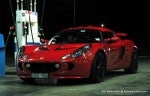 Supercar Lotus Exige S - Melbourne to Sydney: Lotus Exige S at petrol bowser Supercar Lotus Exige S - Melbourne to Sydney: Lotus Exige S at petrol bowser