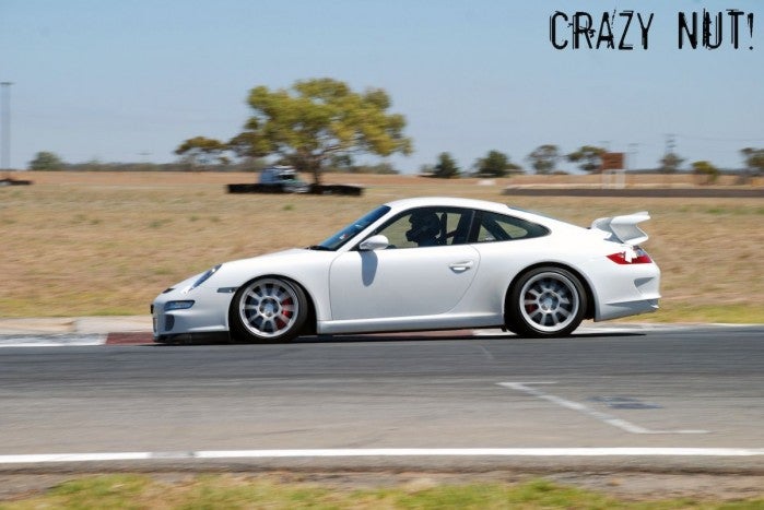 Porsche 997 GT3 Mallala Adelaide Track Jan 09 STi Nut