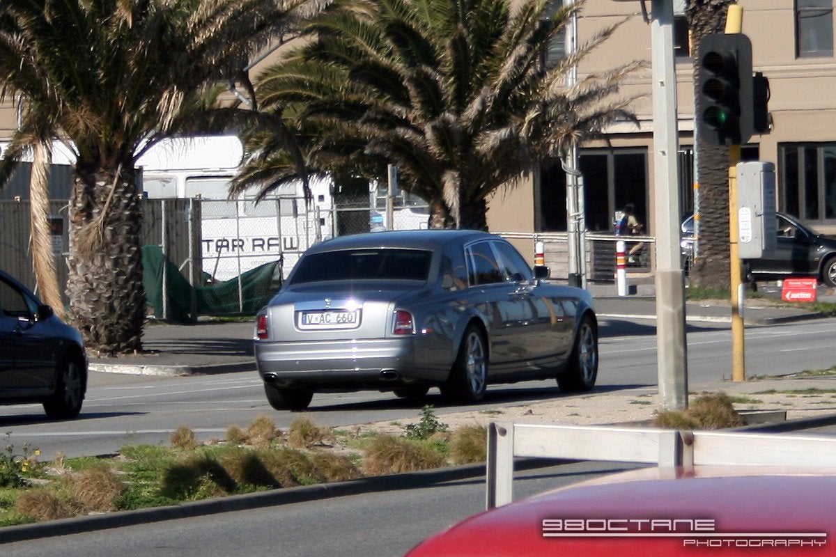 Royce Exotic Spotting in Melbourne Rolls Royce Phantom rear right Middle