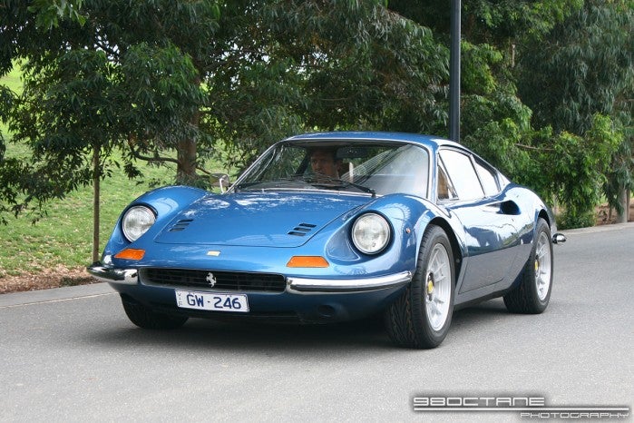 246 GT s n 03644 Excellent Ferrari Ferrari 246GT Dino blue Front Left 