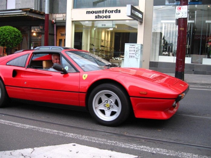 Ferrari 308 Gts Street GTS Exotic Spotting In Melbourne 98octane