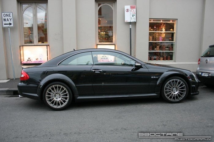 Mercedes Benz CLK63 AMG Black Series Profile Right South Yarra Vic 19 July