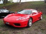 Left Melbourne Ferrari Concours 1 April 2007: Ferrari 360 with CS mods - red front left 1 Left Melbourne Ferrari Concours 1 April 2007: Ferrari 360 with CS mods - red front left 1