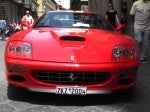 Italy Exotic Spotting in Europe: Ferrari 575 Maranello - front - Dustball 4000 Rally (Piazza Republica, Florence, Italy, 17-Jun-06) Italy Exotic Spotting in Europe: Ferrari 575 Maranello - front - Dustball 4000 Rally (Piazza Republica, Florence, Italy, 17-Jun-06)