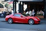 Right Exotic Spotting in Melbourne: Ferrari 599 GTB Fiorano - profile right (South Yarra, Vic) Right Exotic Spotting in Melbourne: Ferrari 599 GTB Fiorano - profile right (South Yarra, Vic)