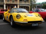 Australia Ferrari's 60th Anniversary Parade Melbourne 3 March 2007: Ferrari Dino 246 GTS - yellow front right2(Argyle Place, Carlton, VIC, Australia, 3 March 2007) Australia Ferrari's 60th Anniversary Parade Melbourne 3 March 2007: Ferrari Dino 246 GTS - yellow front right2(Argyle Place, Carlton, VIC, Australia, 3 March 2007)