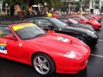 Australia Ferrari's 60th Anniversary Parade Melbourne 3 March 2007: Ferrari group - 575 Superamerica (Argyle Place, Carlton, VIC, Australia, 3 March 2007) Australia Ferrari's 60th Anniversary Parade Melbourne 3 March 2007: Ferrari group - 575 Superamerica (Argyle Place, Carlton, VIC, Australia, 3 March 2007)