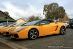 Lambo Lamborghinis in Daylesford (26 June 09): Lamborghini Gallardo Spider - front left 5 (Daylesford, Vic, 26 Jun 09) Lambo Lamborghinis in Daylesford (26 June 09): Lamborghini Gallardo Spider - front left 5 (Daylesford, Vic, 26 Jun 09)