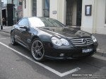 Mercedes Exotic Spotting in Melbourne: Mercedes Benz SL55 AMG - front right (Richmond, Vic, 15 March 08) Mercedes Exotic Spotting in Melbourne: Mercedes Benz SL55 AMG - front right (Richmond, Vic, 15 March 08)