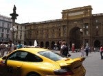 Exotic Spotting in Europe: Porsche 911 Gemballa GT500 Biturbo Type 996 - rear left piazza- Dustball 4000 Rally (Piazza Republica, Florence, Italy, 17-Jun-06) Exotic Spotting in Europe: Porsche 911 Gemballa GT500 Biturbo Type 996 - rear left piazza- Dustball 4000 Rally (Piazza Republica, Florence, Italy, 17-Jun-06)