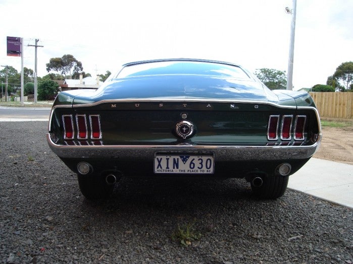 Re 1967 Mustang Fastback Bullitt clone