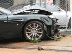 Nsw Public: Aston Martin crash Nsw Public: Aston Martin crash