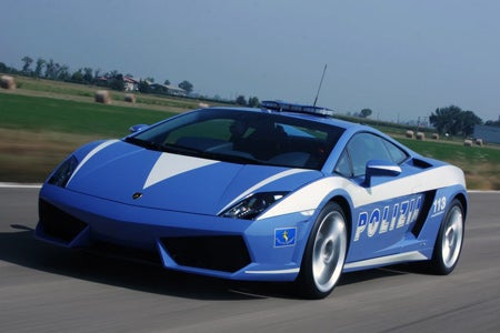 When the Italian police unveiled their state-of-the-art Lamborghini patrol 